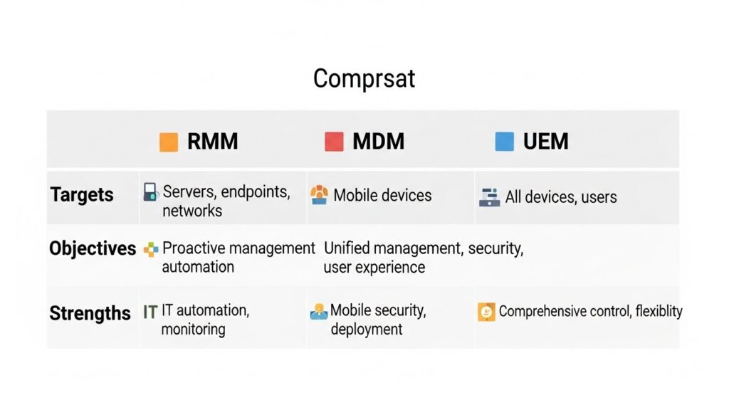 Mdm Rmm RMMとは?情シスの運用監視を自動化・効率化するツールを徹底解説-ITキャリアはMayonez