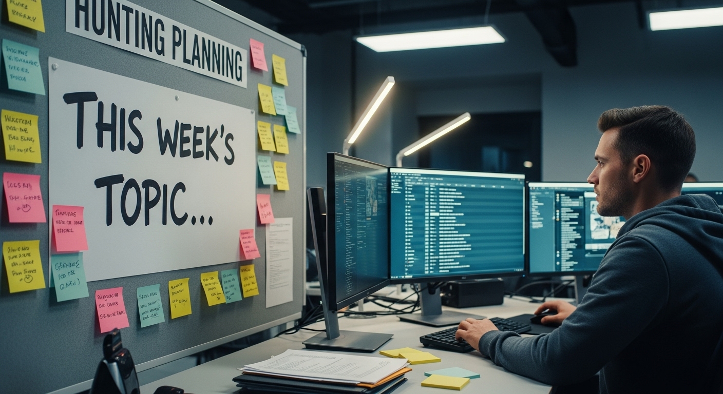 スレットハンティングのネタ切れ解決策｜IOC依存から仮説（IOB）ベースへ移行する実践ガイド