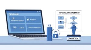 USB例外運用を徹底解説！許可USBのライフサイクル管理（配布・回収・失効）と情報漏洩対策