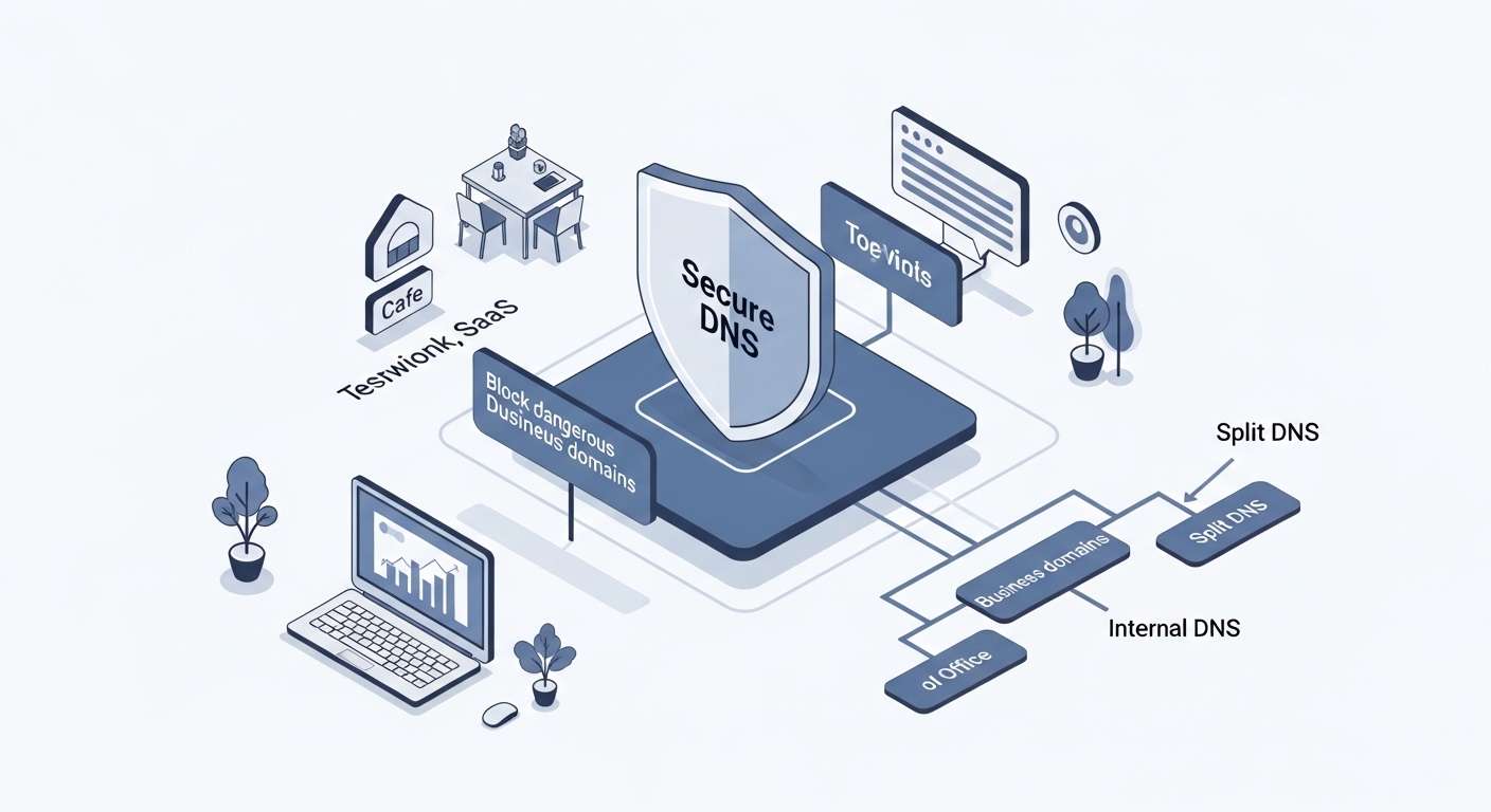 Secure DNS導入でSaaSに繋がらない？ホワイトリストとスプリットDNSで解決する例外設計・運用ガイド