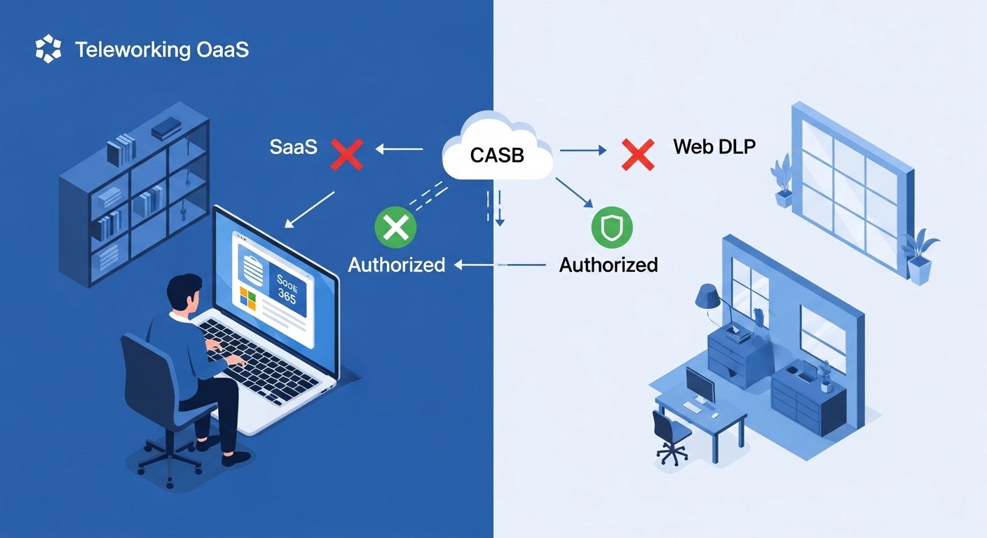 CASBでクラウドのデータ持ち出しを止める！Web DLPでSaaS利用を“許可制”にする方法