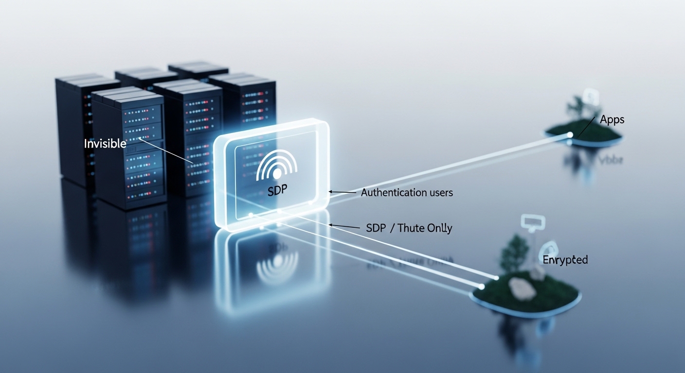 SDP（Software Defined Perimeter）とは？VPNとの違い・「見せない」ゼロトラストで脱VPNを実現する方法