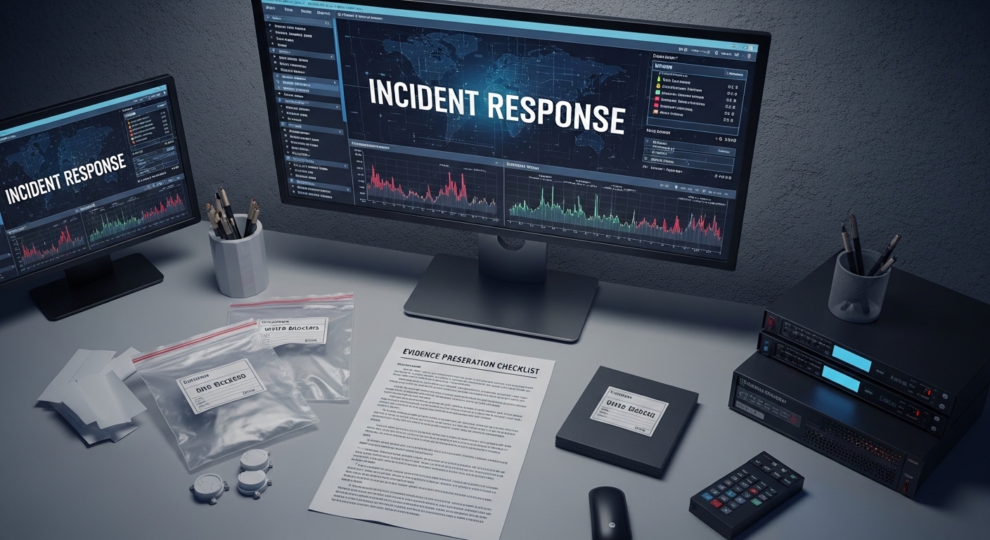 【手順書つき】フォレンジック調査の証拠保全を解説｜メモリダンプ・ディスクイメージ取得の判断基準と標準化