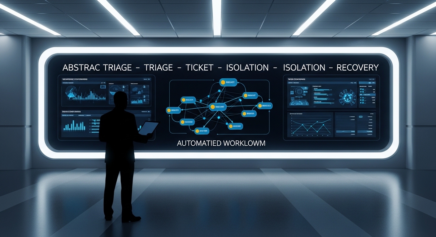 SOARプレイブック設計入門：チケット化→隔離→復旧を安全に自動化する「止めどころ」の作り方