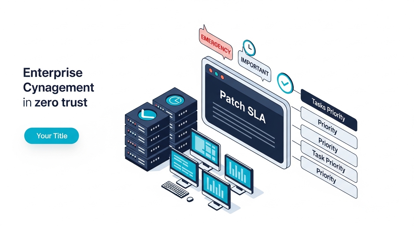 パッチ管理SLAの作り方｜「緊急・重要・通常」3段階で回す現実的運用設計