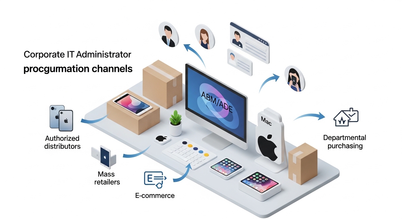 購入経路が複数でも事故らない！ABM/ADEで実現するAppleデバイス管理ガバナンス統制モデル