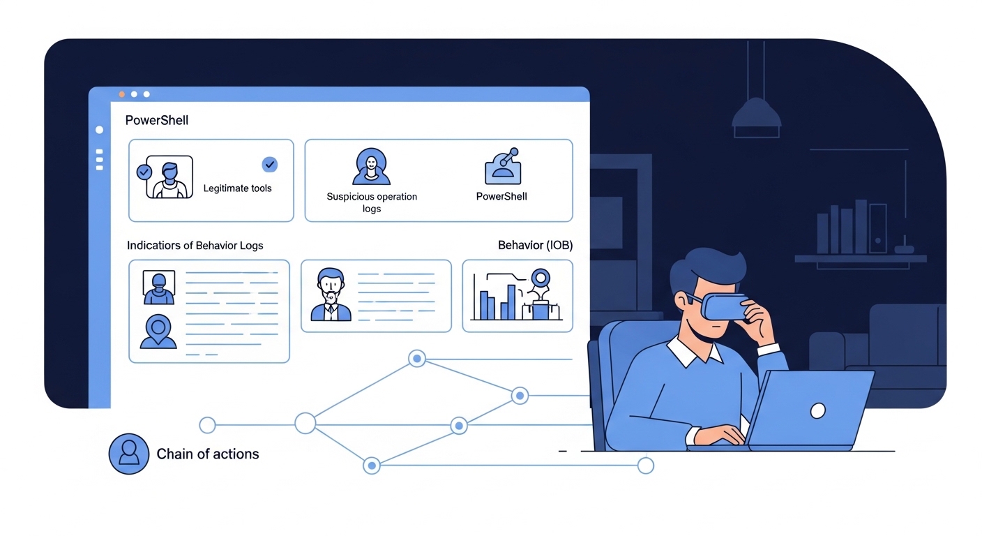 IOBで見抜く内部不正：正規ツール悪用（LotL）を検知する「振る舞い分析」入門