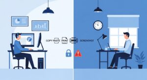 Data-in-Use対策とは？やりすぎないコピペ・印刷・スクショ制御の最適解