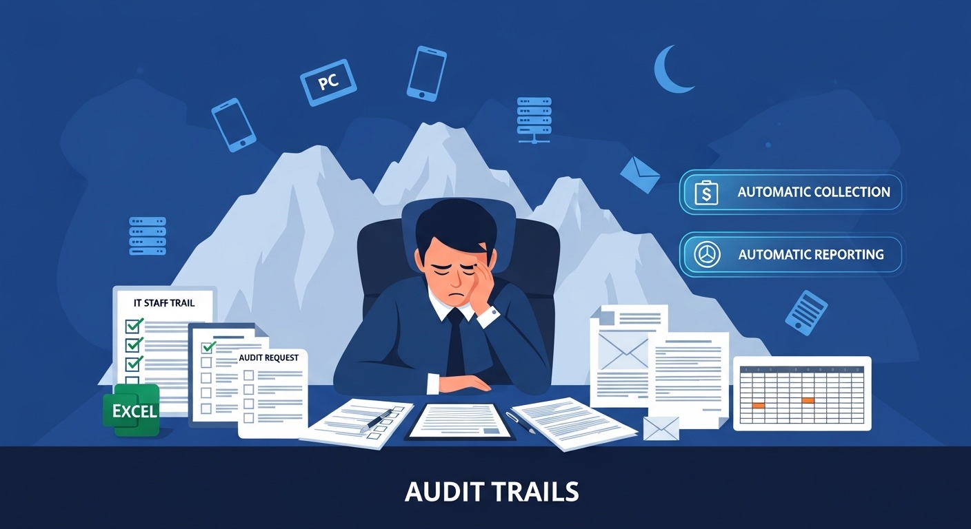 端末管理の監査対応を自動化する：コンプライアンス証跡を「自動で残す」設計入門