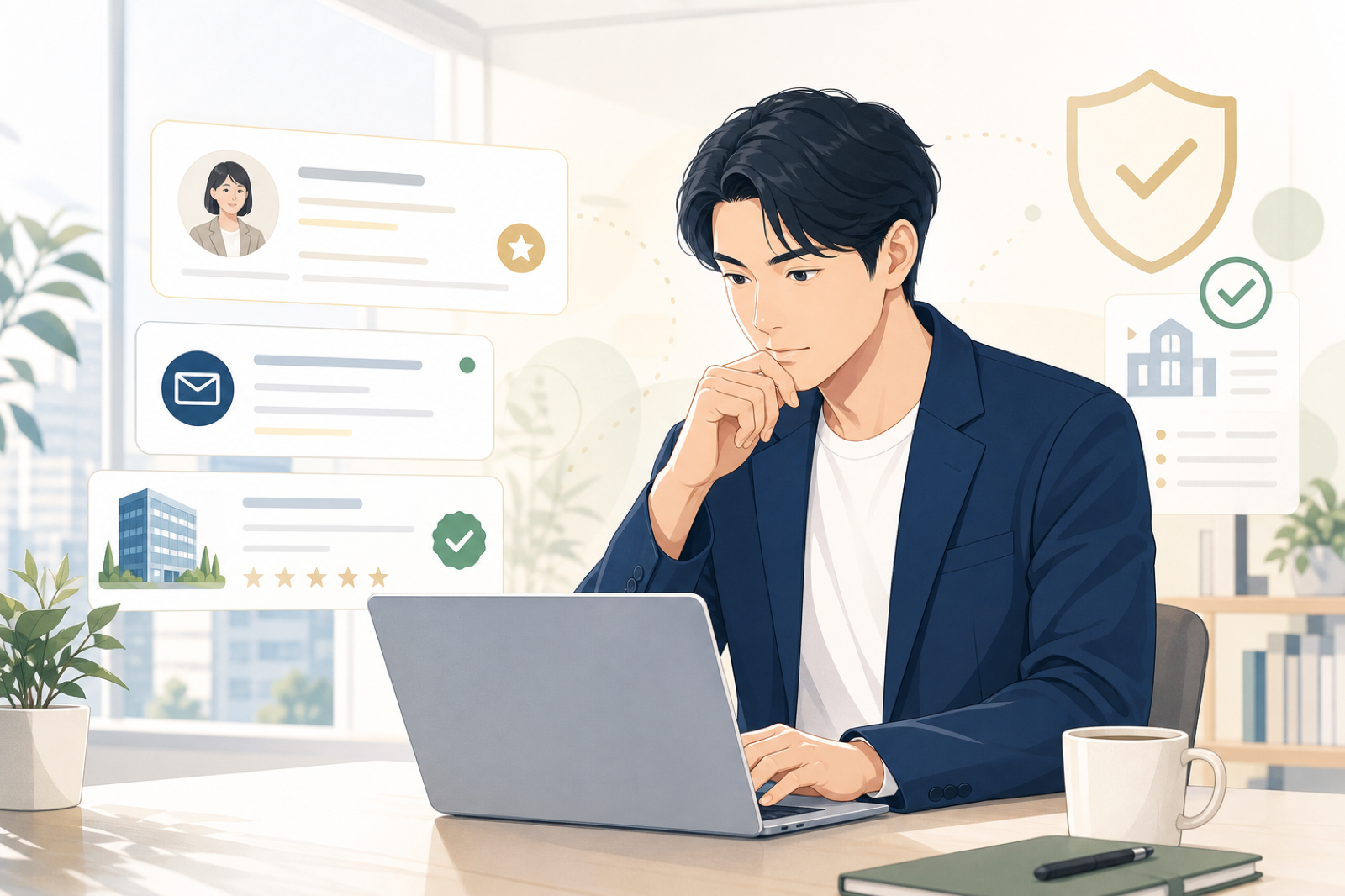 【7問】スカウト求人見極め診断｜返信前に確認すべき点が6タイプでわかる